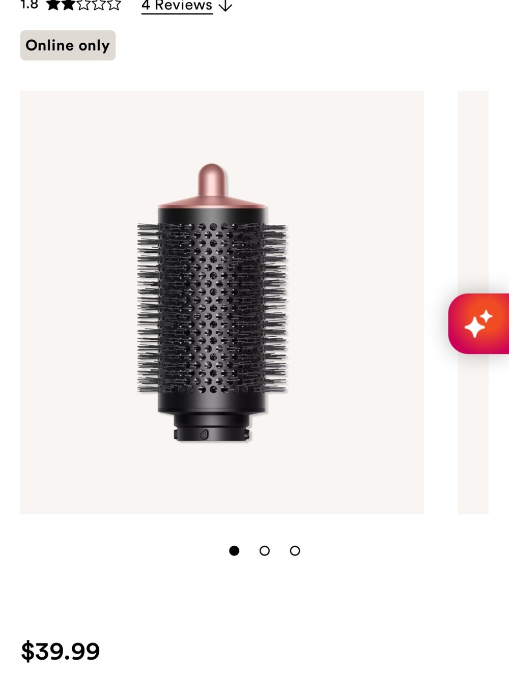 Dyson Airwrap Large Round Volumizing Brush Attachment